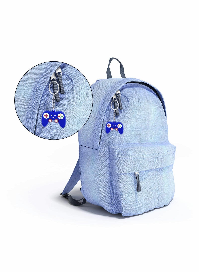 KASTWAVE 36 Pieces Video Game Controller Keychains Game Controller Key Ring Gaming Controller Handle Pendant Charms for Video Game Party Favors Birthday Baby Shower, 6 Colors - Image 5