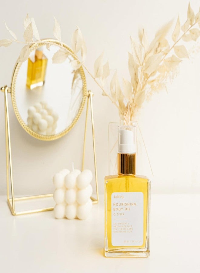 Bonblissity Nourishing Body Oils, 2oz Travel Size - Citrus Scented - Image 5