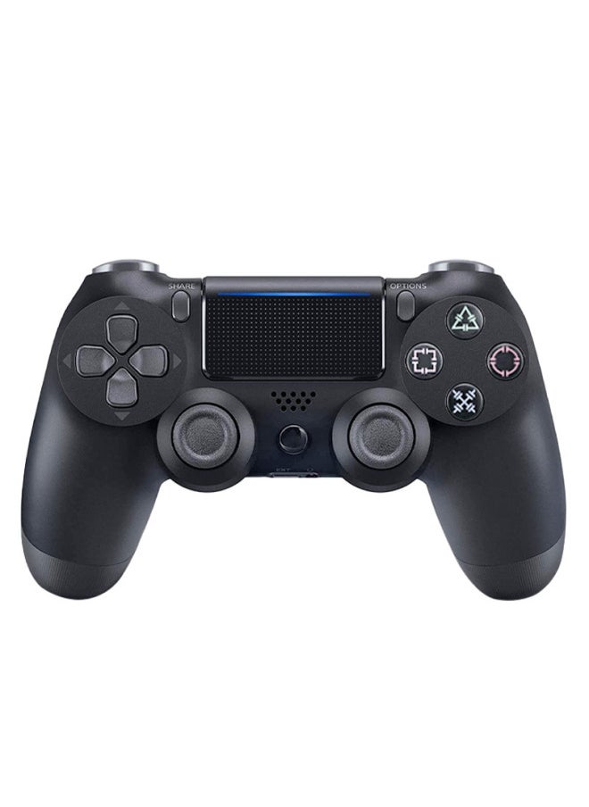 Generic - Wireless P4 Game Controller Six-axis Analog Joystick Vibration Light For Gaming P4 Gamepad Digital Computer/game-Product Color:P4 Wireless Bluetooth-Black - Image 1