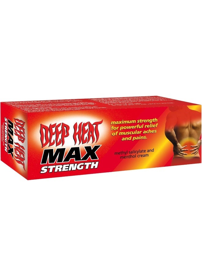 Mentholatum Deep Heat Maximum Strength for Pain Relief Cream 35g - Image 2