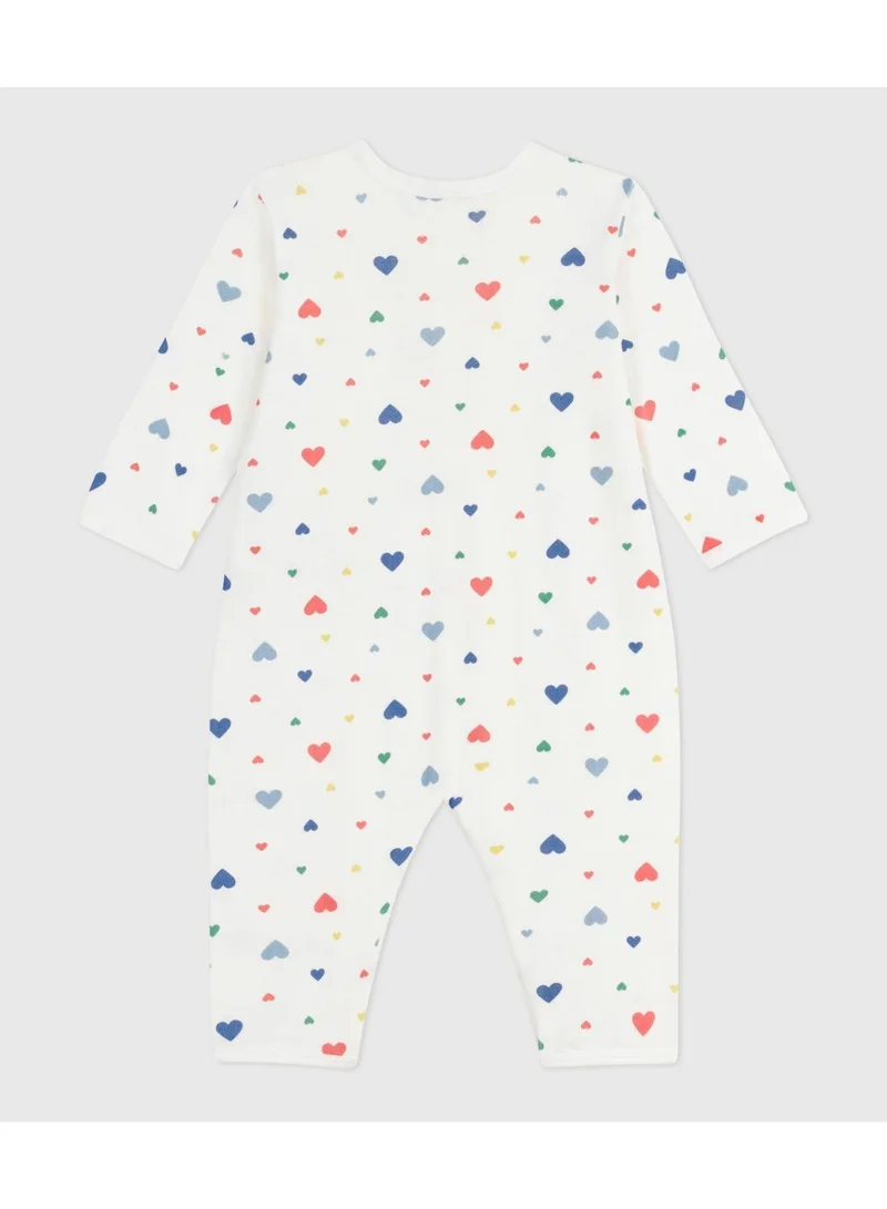 بيتي باتو Babies' footless printed cotton pyjama suit