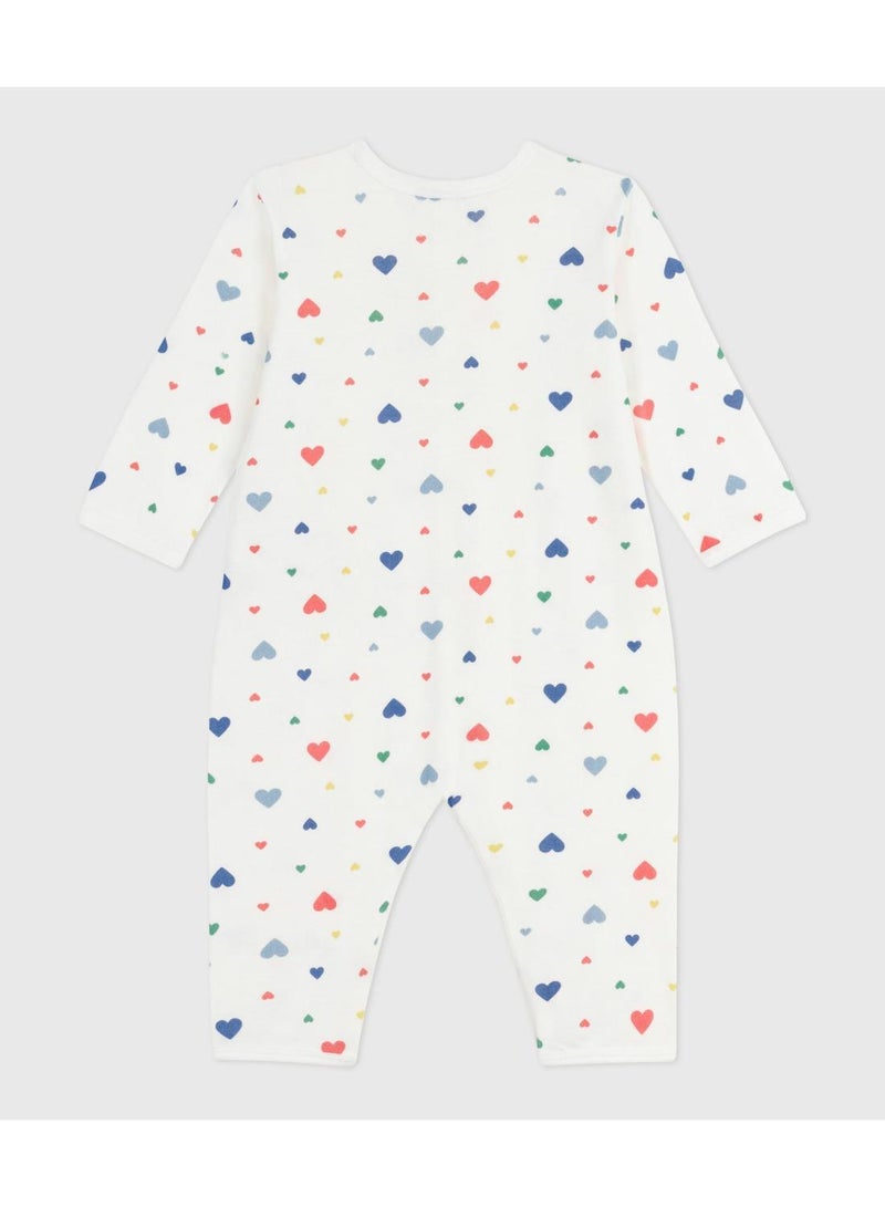 Petit Bateau Babies' footless printed cotton pyjama suit - Image 2