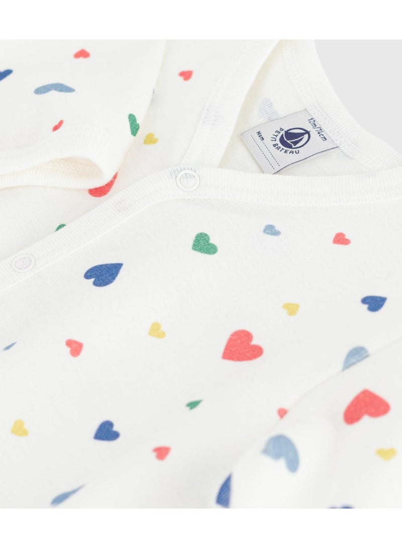 Petit Bateau Babies' footless printed cotton pyjama suit - Image 3