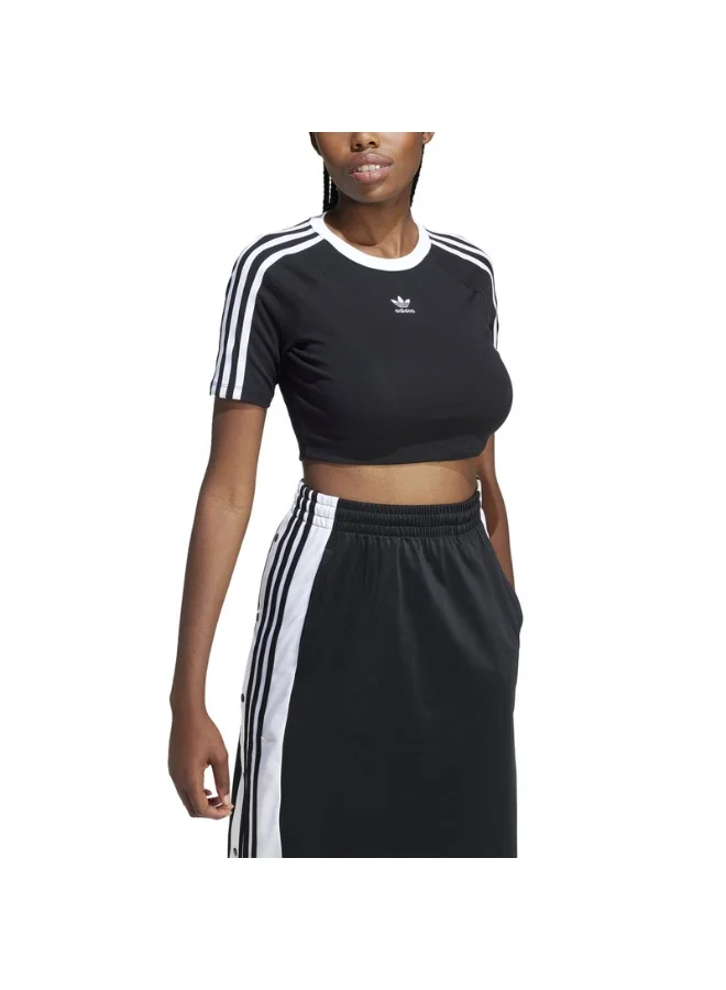 Adidas Originals BLACK 3-Stripes Baby T-Shirt for Women | Best Price UAE