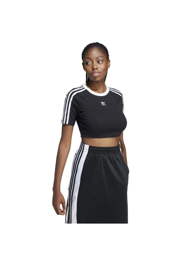 Adidas Originals BLACK 3-Stripes Baby T-Shirt for Women | Best Price UAE