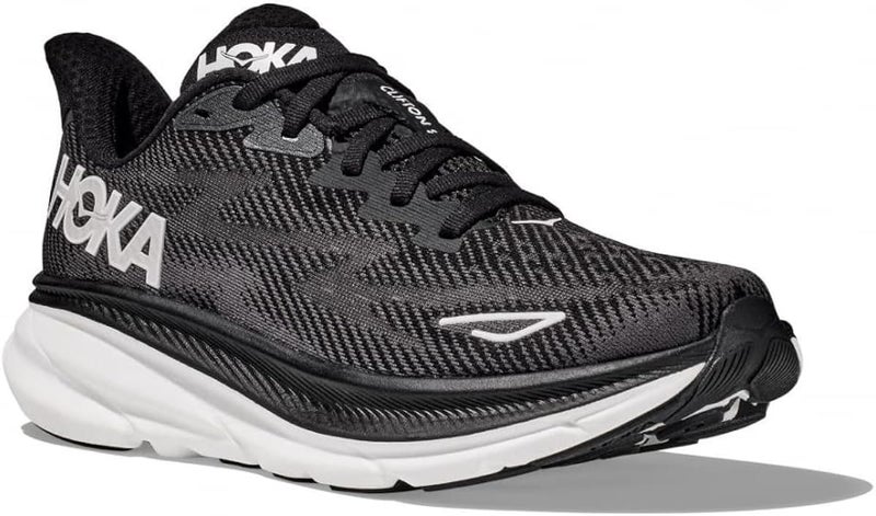 HOKA ONE ONE Women's Low-top Sneakers, 10 US (Black White, US Footwear Size System, Adult, Women, Numeric, Medium, 7) - Image 2
