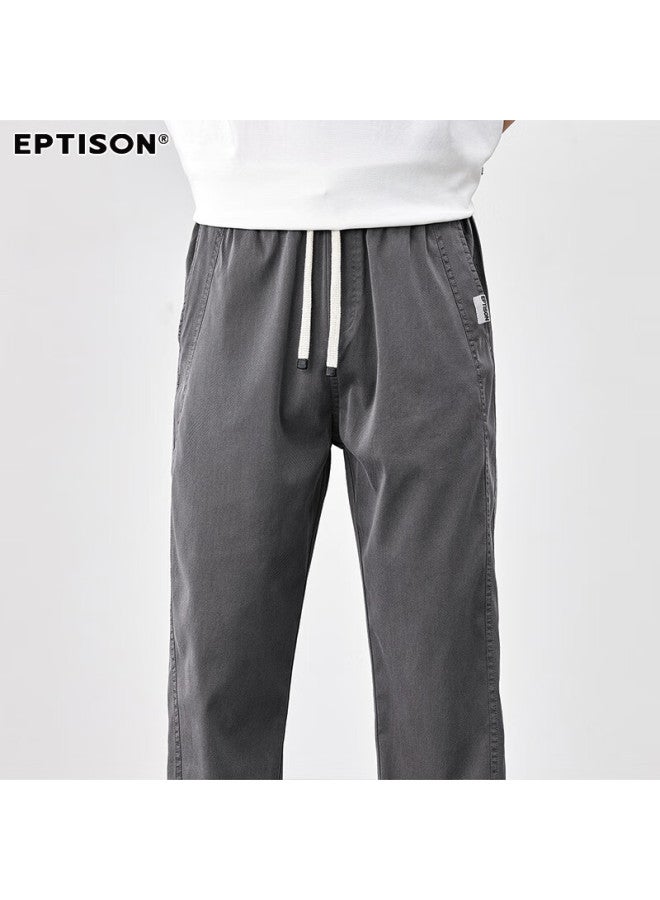 EPTISON Yipintiancheng Tencel Lyocell Summer Lightweight Men's Casual Harem Pants Loose Jogger Pants For Men - Image 5
