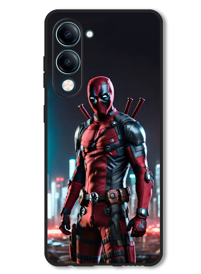 Theodor Case Compatible with Vivo Y29s Protection Shockproof Bumper Cover Deadpool 1 - Image 1