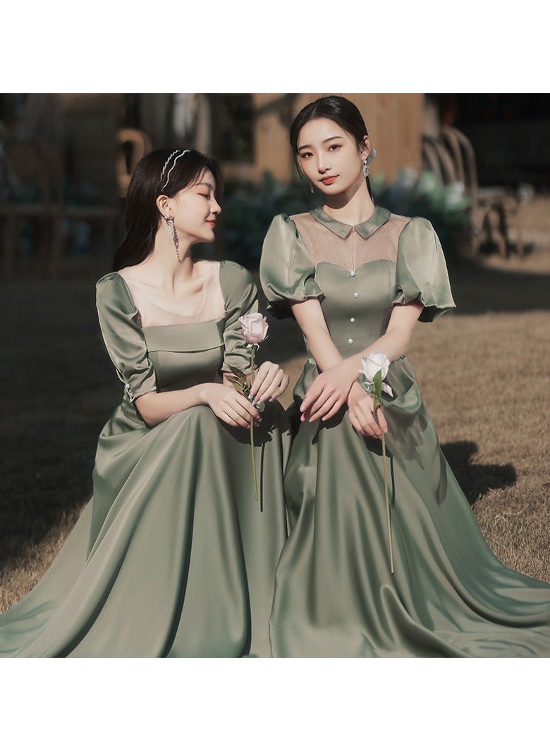 KUYING New Fashionable and Elegant Bridesmaid Dress  - Image 4