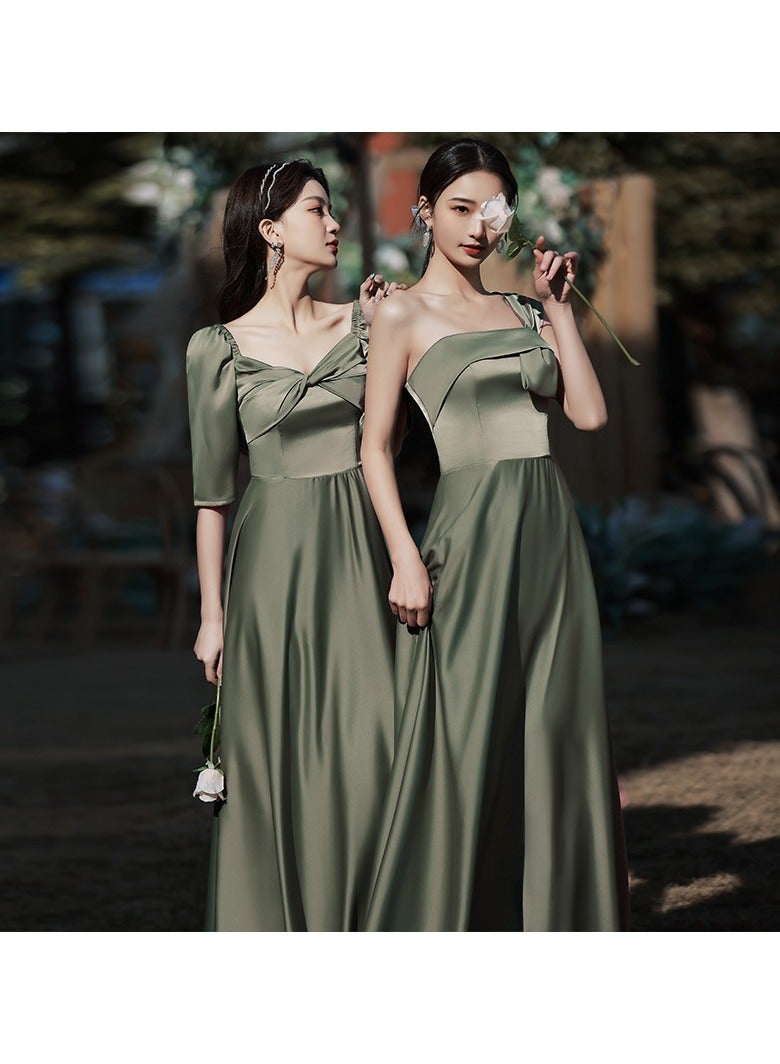 KUYING New Fashionable and Elegant Bridesmaid Dress  - Image 2