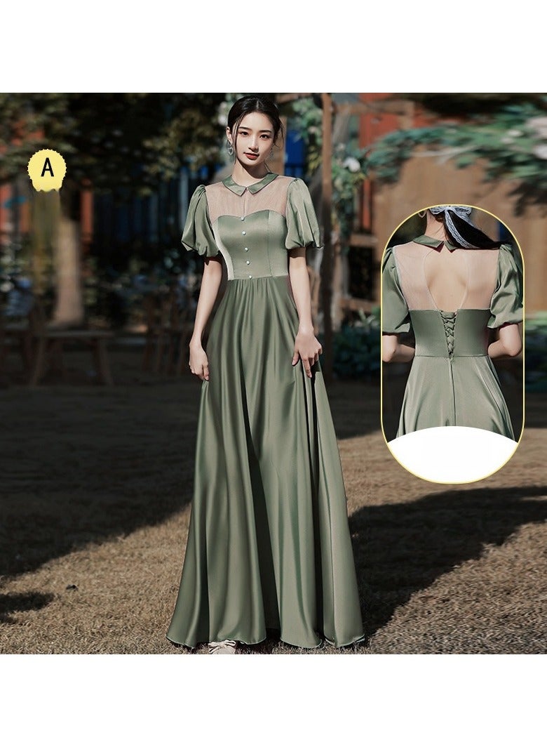 KUYING New Fashionable and Elegant Bridesmaid Dress  - Image 1