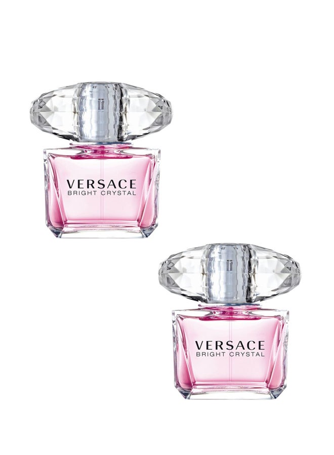 VERSACE Set Of 2 Bright Crystal EDT 5ml 2x5ml - Image 1