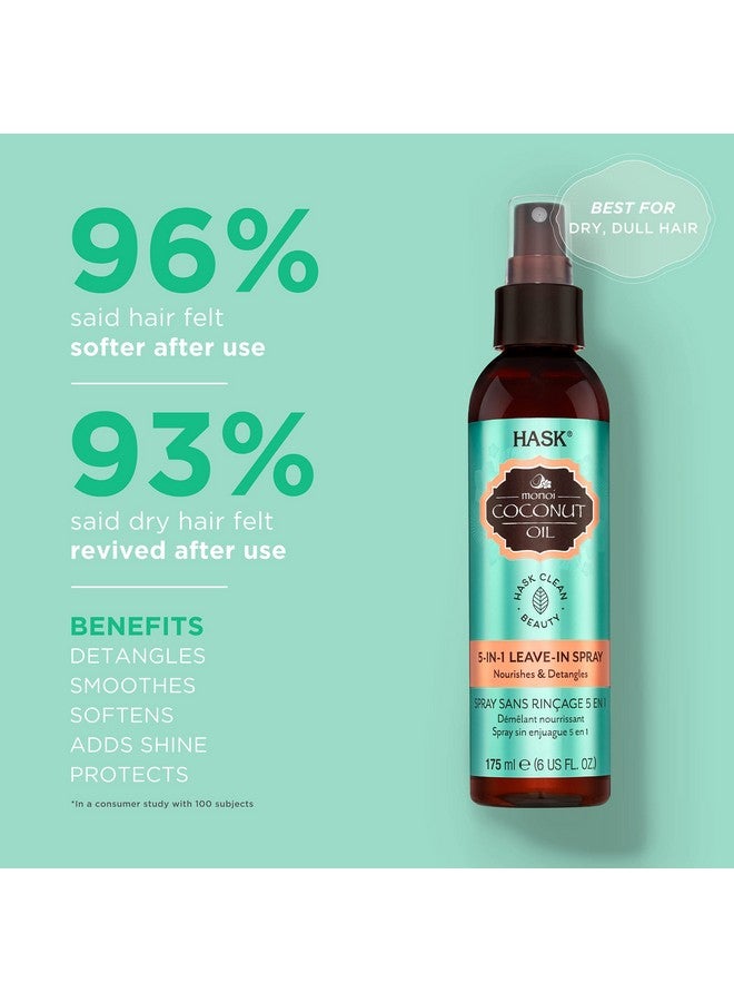 HASK Nourishing Monoi Coconut Shine Oil Vial 18 Ml - Image 4