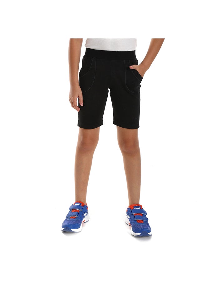 DIADORA شورت قطن مطبوع للأولاد  - Image 1