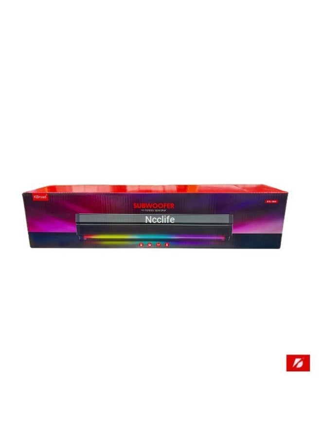 Ncclife KBROAD Wireless Subwoofer Soundbar with RGB Lights – Model KTS-1965 - Image 3