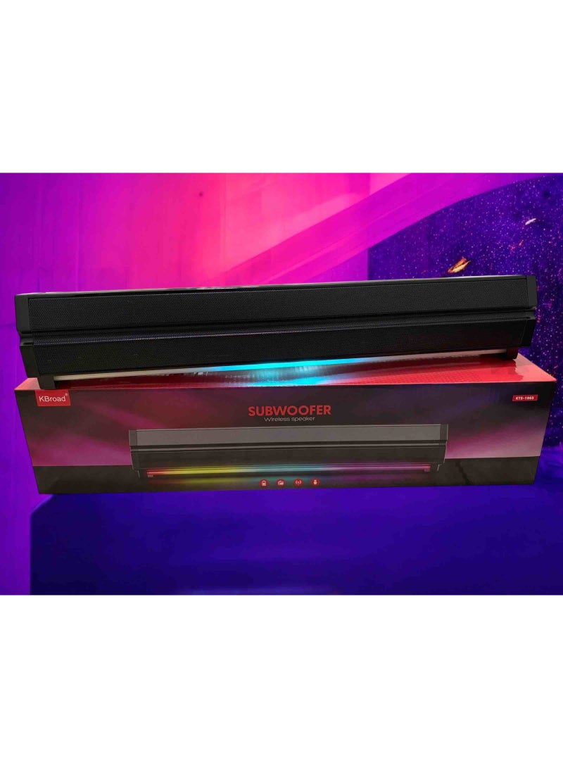 Ncclife KBROAD Wireless Subwoofer Soundbar with RGB Lights – Model KTS-1965 - Image 5