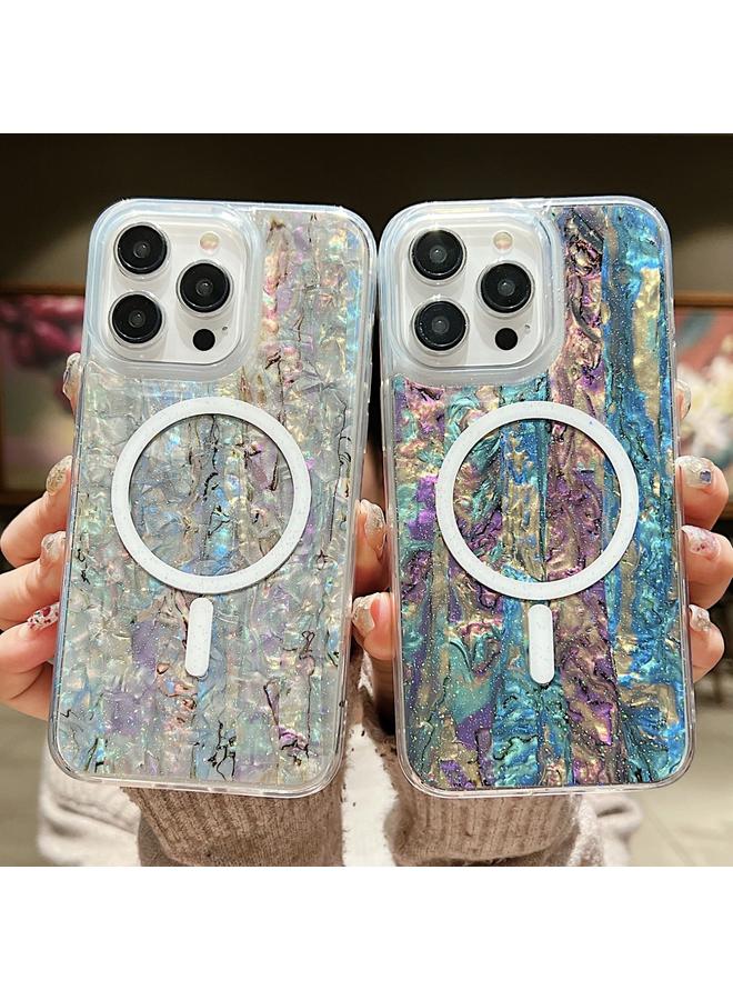 S-TOP Case For iPhone 14 Pro Shell Texture Multicolor MagSafe TPU Phone Case - Image 3