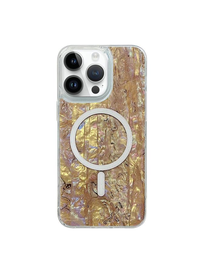S-TOP Case For iPhone 14 Pro Shell Texture Multicolor MagSafe TPU Phone Case - Image 1