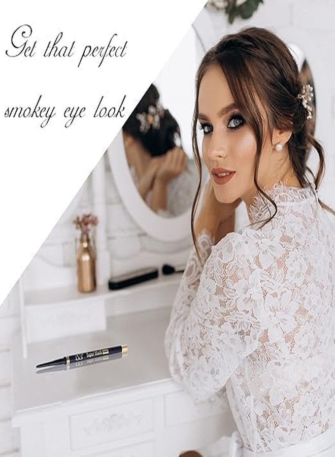 CVB C106 Super Black Kajal | Intense Long-Lasting Waterproof & Smudge-Proof Eye Pencil for Bold Definition - Image 3