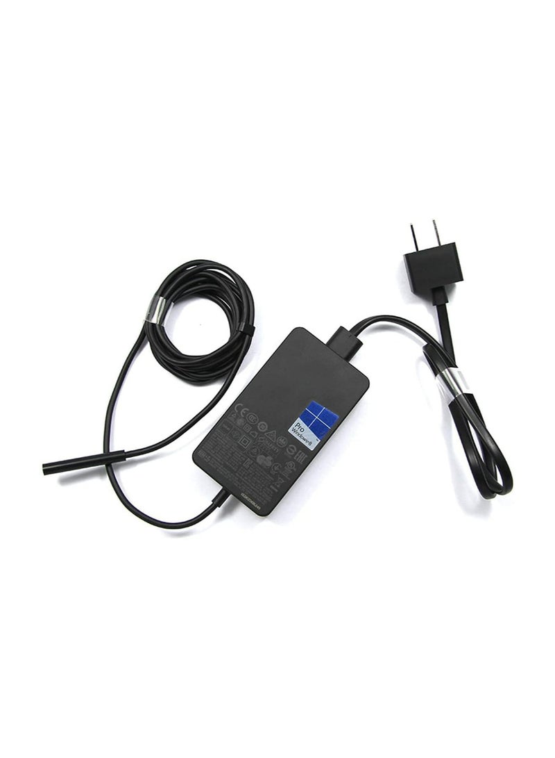 Terabyte Replacement 15V 2.58A (44W) Surface Pro Charger for Original Microsoft Surface Pro 9 8 7+ 7 6 5 4 3 X 1796 1769 1800 Laptop Power Adapter Supply - Image 5
