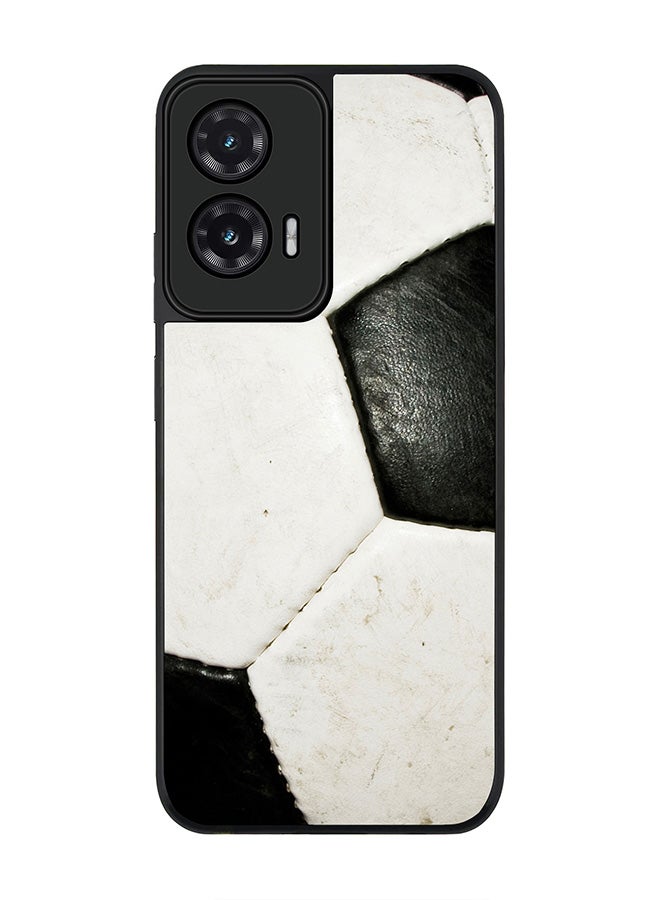 Stylizedd For Motorola Moto G35 Case,Slim fit Camera Protection, Shockproof Thin Phone cover  - Football (Soccer Ball)