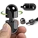 D.G.PLAYER DG PLAYER Fidget Toys Adults Premium Capsules Metal Magnetic Fidget Slider Cliker Spin Push Wear as Pendant Ultimate Stress Relief Focus Enhancer for Busy HandsBlack - Image 2