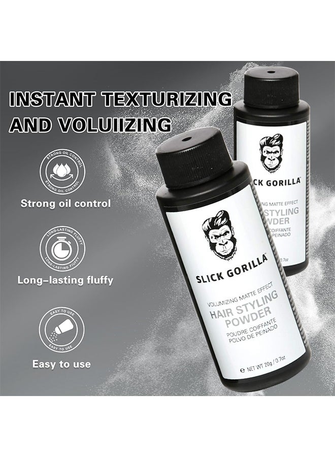 سليك غوريلا بودرة تصفيف الشعر سليك غوريلا لتصفيف الشعر، 0.70 أونصة (20 جرام) - Image 2
