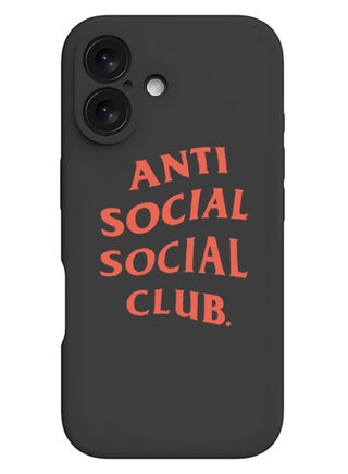 iPhone 16 Plus Black Protective Slim Fit Case Liquid Silicone Cover with Full Body Protection Anti-Scratch Shockproof Case For iPhone - Anti social social club - pzsku/Z2A6A99FF826A43ED8923Z/45/_/1725461841/f6513ce3-5397-4f15-9cf5-d08cc2e1b945