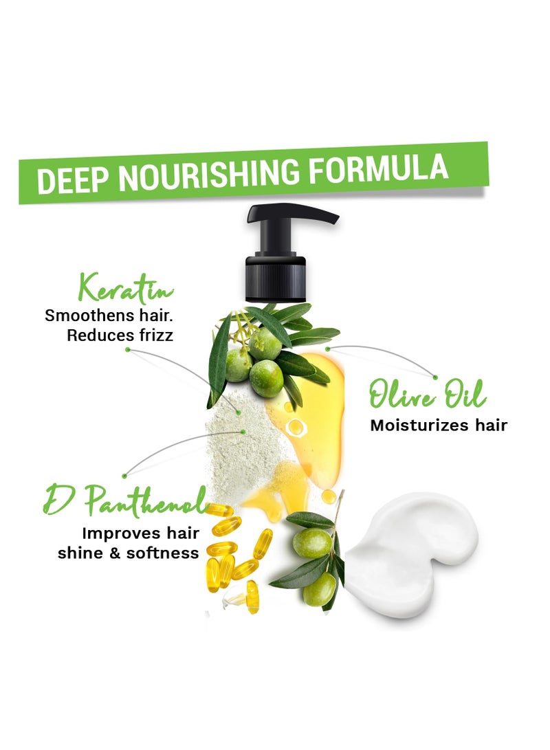 سيسا بلسم الشعر للشعر الجاف والمجعّد للشعر الجاف والمجعد ترطيب عميق للشعر وتغذيته بنعومة ولمعان - 300 مل - Image 3