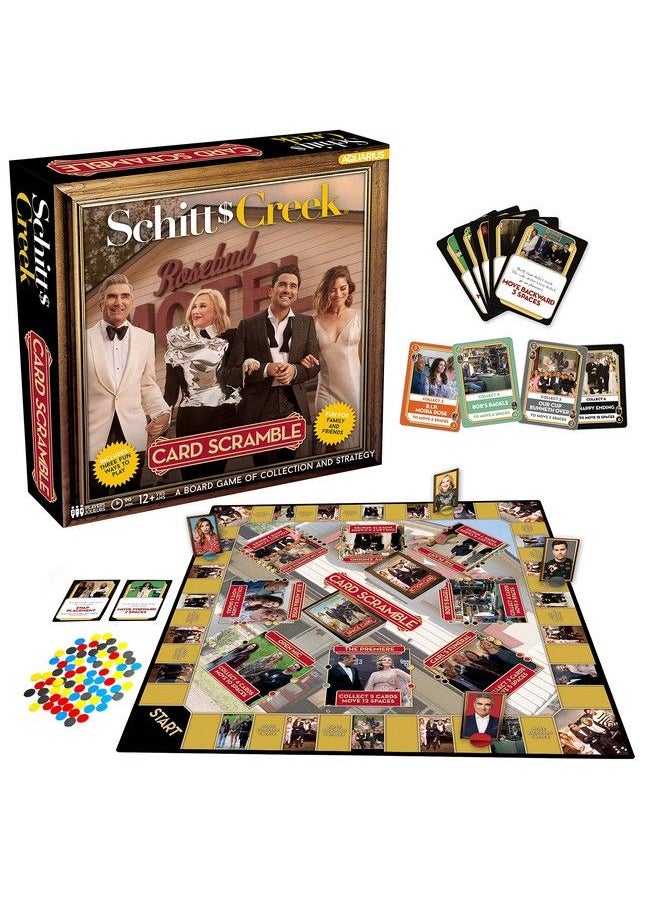 Aquarius - Schitt'S Creek Card Scramble Board Game Fun Family Party Game For Kids Teens & Adults Entertaining Game Night Gift Officially Licensed Merchandise - Image 1