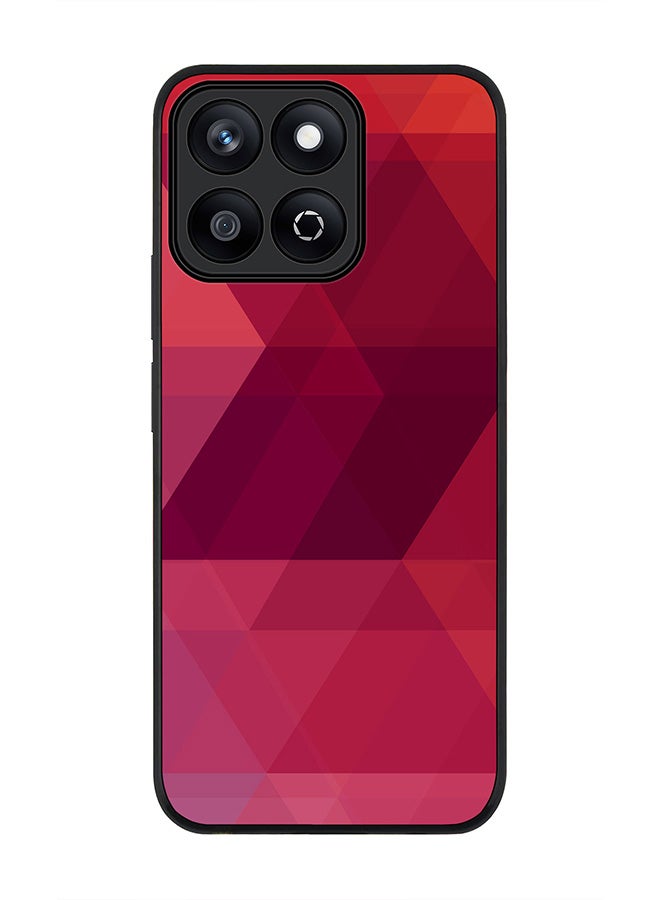 Stylizedd غطاء Honor X7c 4G، حماية كاميرا رفيعة، غطاء هاتف مضاد للصدمات - ثلاث توتات - Image 1