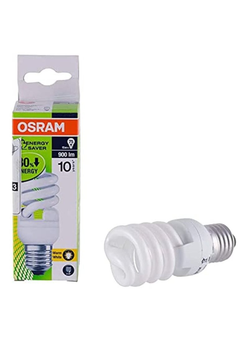 Osram - OSRAM DULUX SUPERSTAR Warm White| 15W 827 E27 ESMA APPROVED | Compact fluorescent integrated - Pack of 12 - Image 1