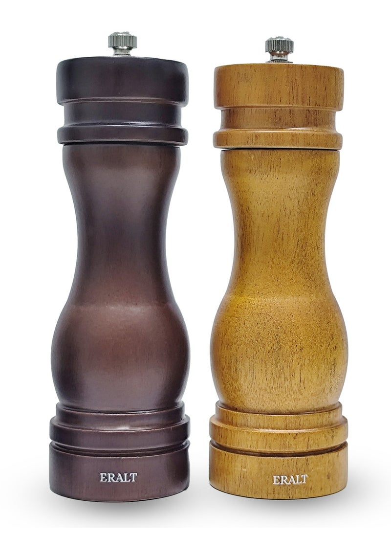 إيرالت Mighty Spice, Chocolate pepper mill and salt Natural mill 17cm - Image 1