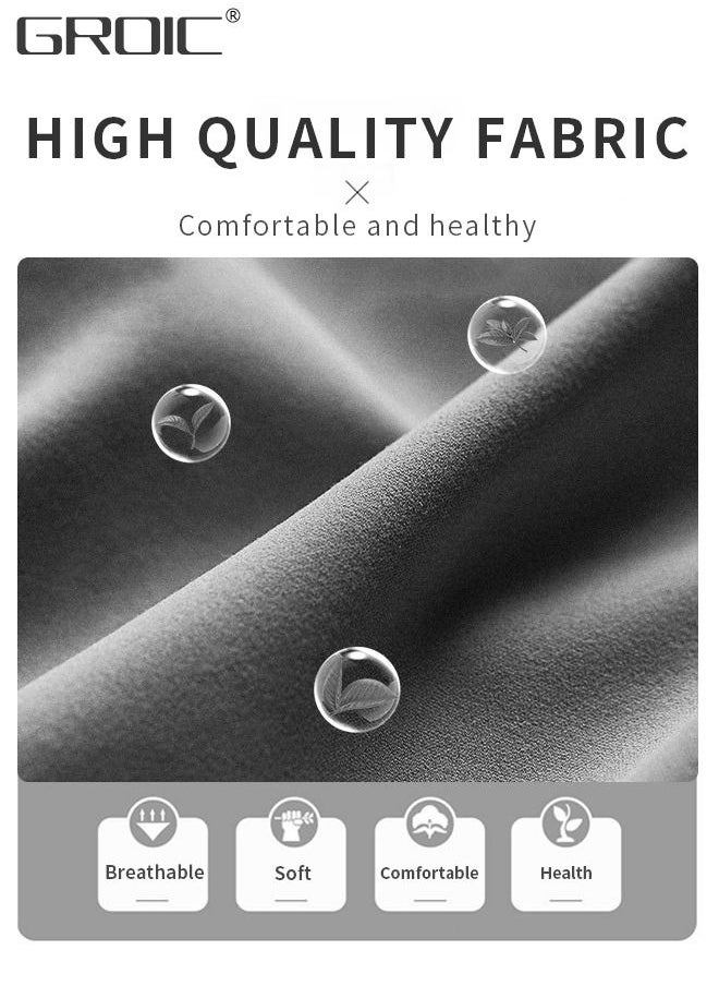 GROIC - 2 Pack Car Headrest Neck Pillow & Lumbar Support for Car Seats,Relieve Neck and Back Pain Memory Foam Head Pillow, Ergonomically Designed for Office Chair or Car Seat - Image 1