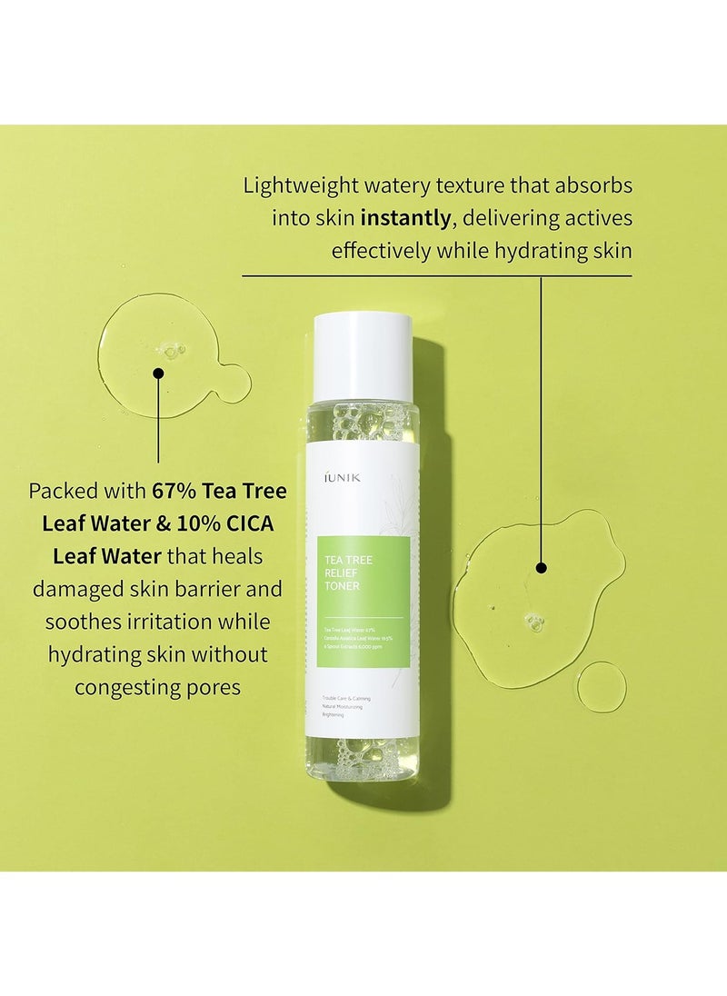 iUNIK Tea Tree Relief Toner - 200ml  - Image 4