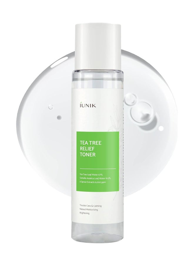 iUNIK Tea Tree Relief Toner - 200ml  - Image 1