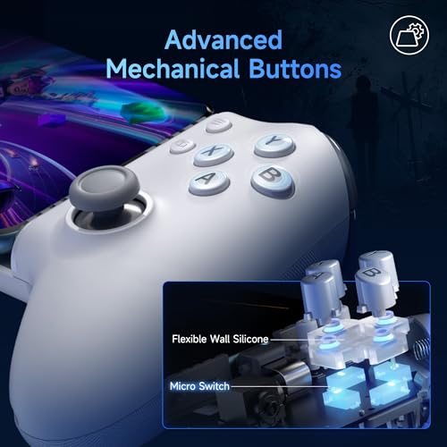 EasySMX M15 Mobile Gaming Controller for Android/iPhone 15 Series(USB-C),Android Controller with Hall Trigger/Joysticks,Phone Controller for Play Minecraft,COD - Image 3