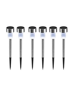 SYOSI Solar Lights Outdoor, 6 Pack solar pathway lights outdoor, Waterproof, LED Landscape garden lights Solar Powered, Outdoor Lights Solar Garden Lights for Pathway, Walkway, Patio, Yard, Driveway  - Image 1