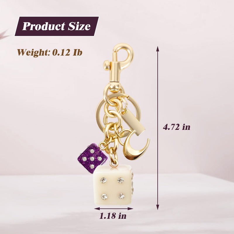 Sbredit Purse Charms for Handbags Cute Bag Charms Purse Charm Keychain for Bags Accessory - Image 2
