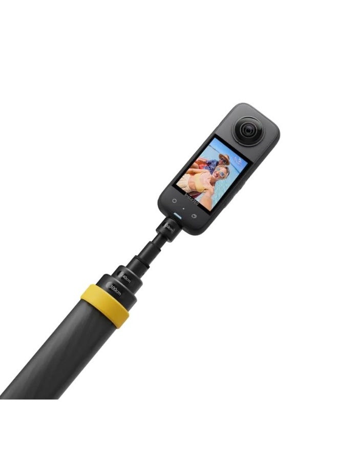 Insta360 Renewed - Extended Carbon Selfie Stick - 3m - Image 4