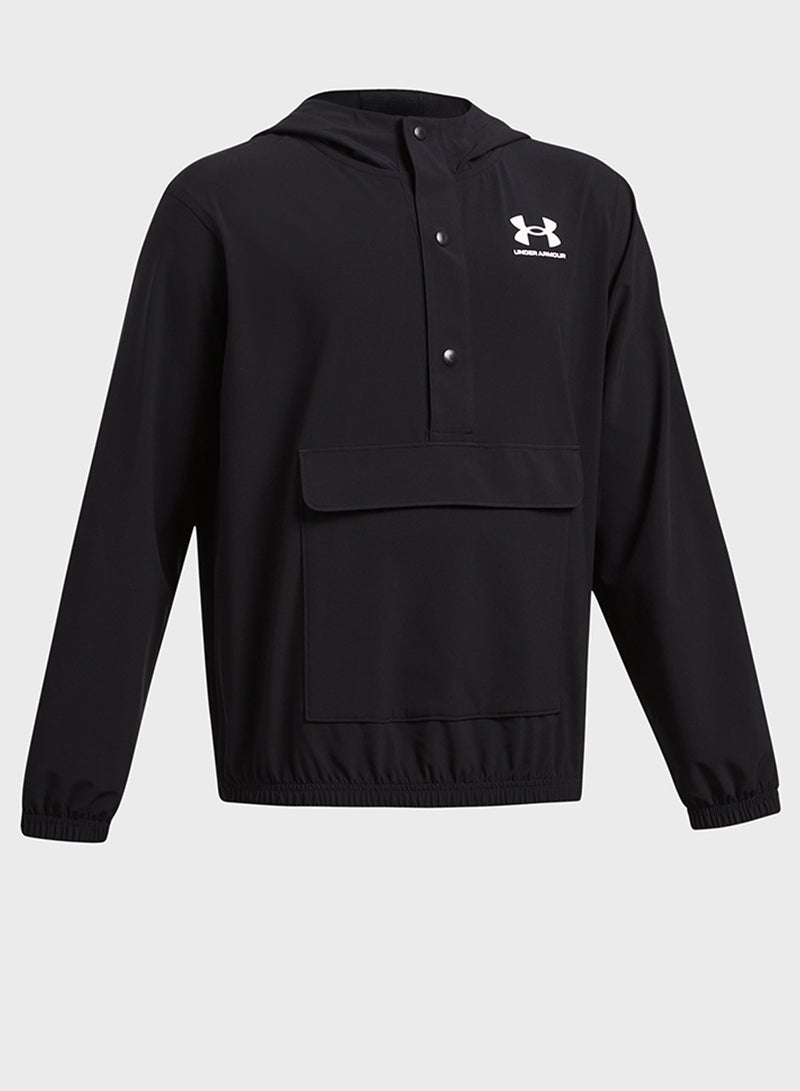 UNDER ARMOUR Boys' Icon Woven Anorak  - Image 3