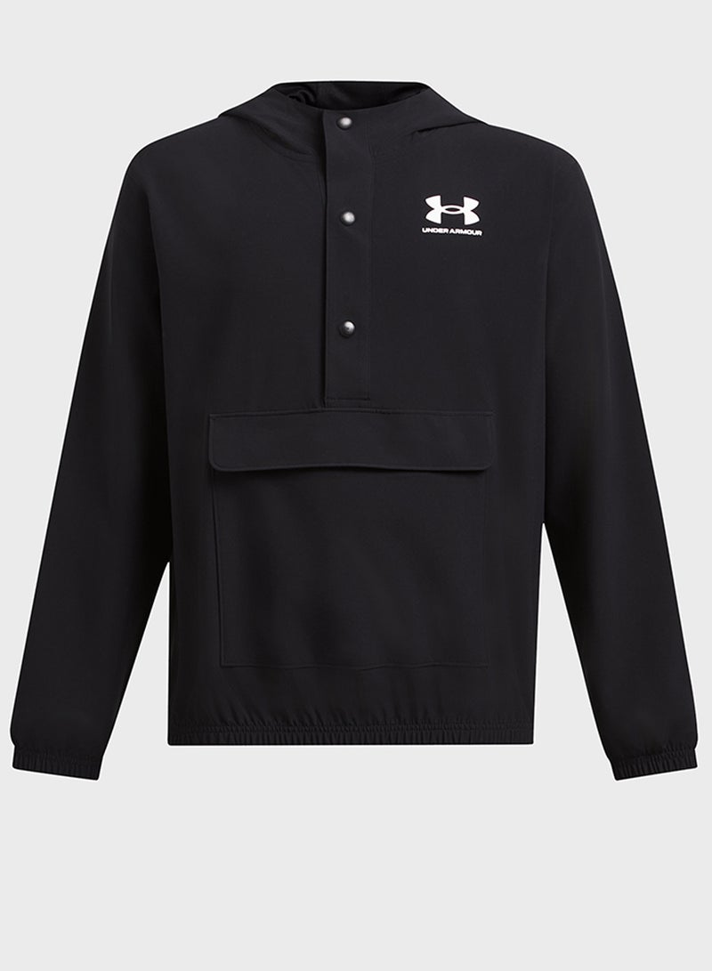 UNDER ARMOUR Boys' Icon Woven Anorak  - Image 1