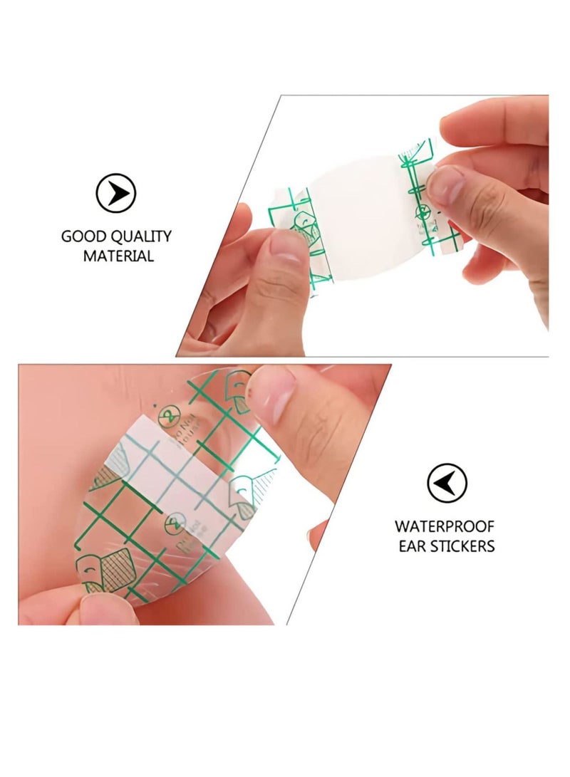 SYOSI Invisible Heel Protectors Shoe Sticker 100Pcs Anti wear Foot Care Protection Pad Ultra Thin Transparent Self Adhesive Heel Protect Sticker Protect Skin from Rubbing  Heel Anti Slips Blister - Image 4