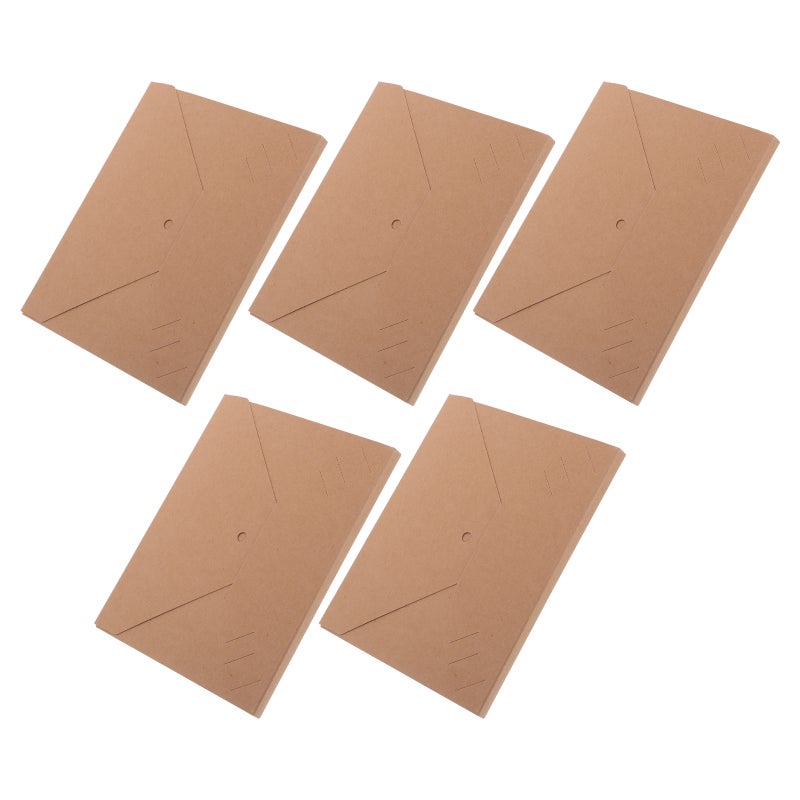 5pcs Accordion Photo Album Scrapbook: DIY Memory Book for Birthday Wedding Travel Adventure Graduation Family Event - Kraft Paper Foldable Album for Gifting - Image 5