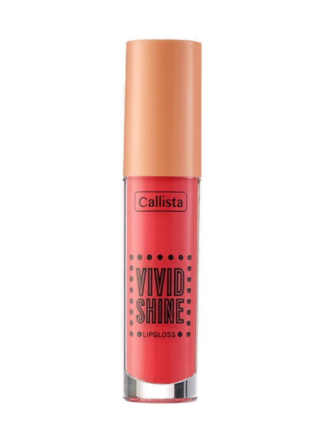 Callista Vivid Shine Lipgloss 102 - Candied Peach - Image 1