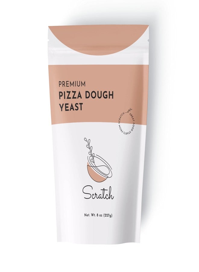 Scratch Title: Scratch Premium Pizza Dough Yeast – Instant Dry Yeast for Homemade Pizza, Neapolitan & Artisan Pizza Dough, Flatbread & Focaccia – Works in Bread Machines - (Pizza 8 oz) (1 Packet) - Image 1