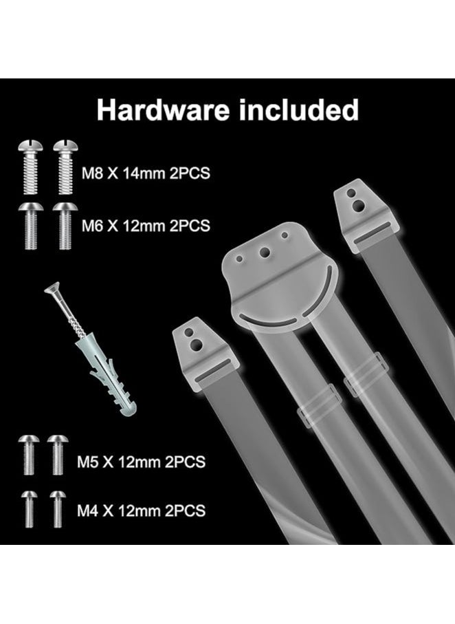Witforms WITFORMS Anti-Tip TV Safety Straps, Wall Mount Straps or Furniture, Heavy Duty Adjustable to Fit All Screen Sizes, Protect Children from Screen Tippin  - Image 4