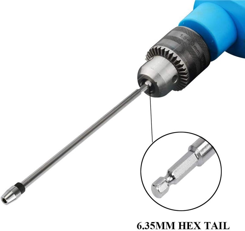 Eyech Extension Bit Holder Quick Release Screwdriver Bit Extension Rod Magnetic Bit Holder With 14 Inch Hex Shank for Power Drill Screwdriver  12 Inch Length - Image 5