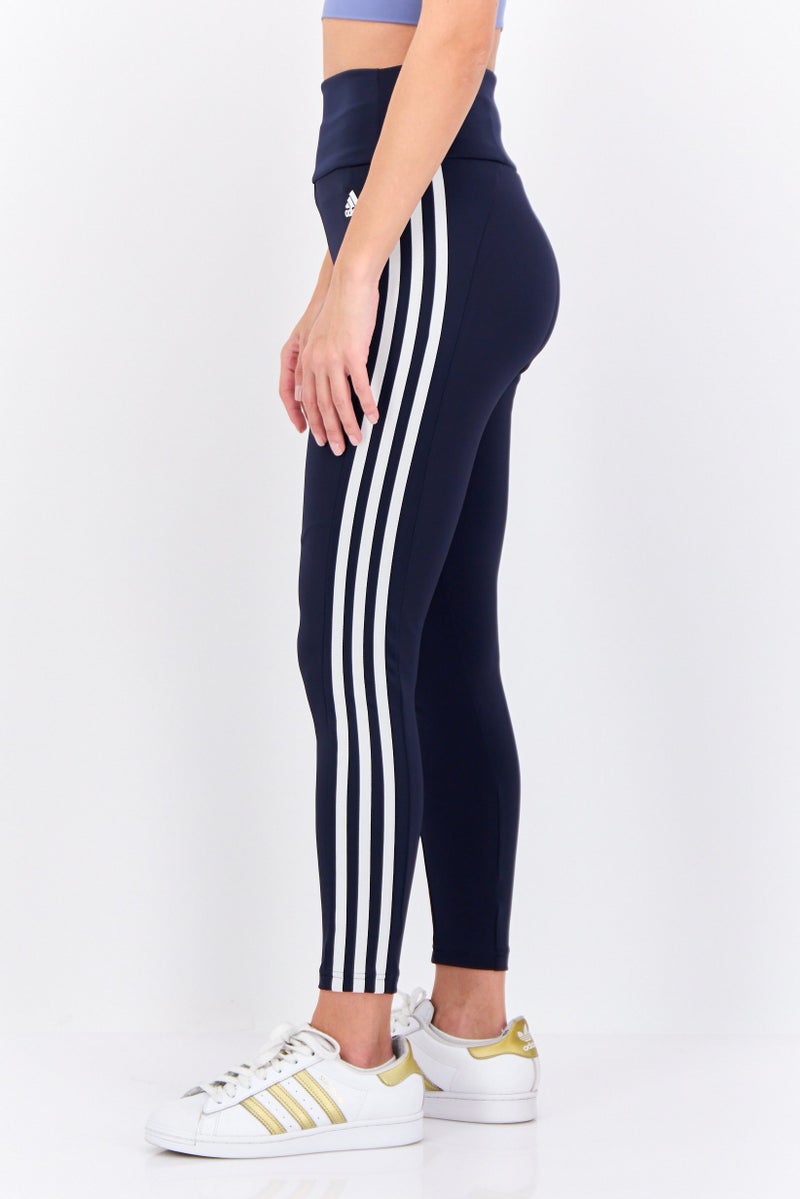 Adidas Women Sportswear Fit Training Leggings, Navy - Image 2