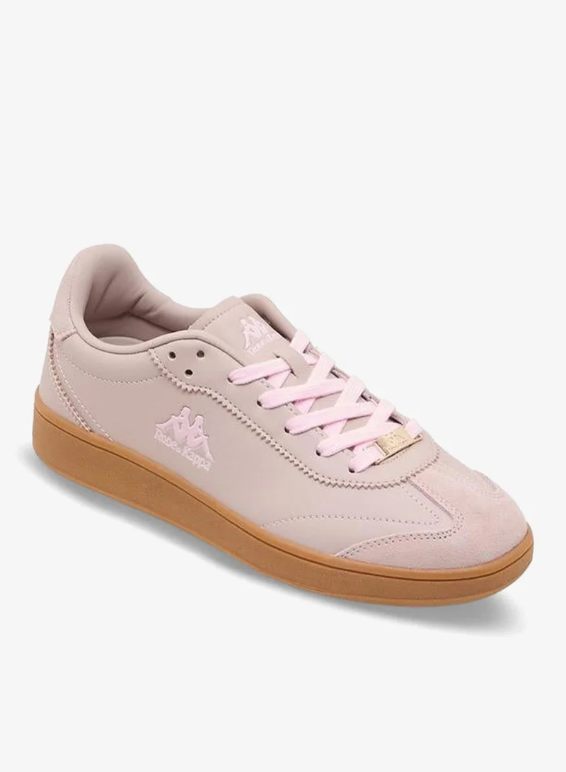 كابا Women Leather Lace-Up Sneakers
